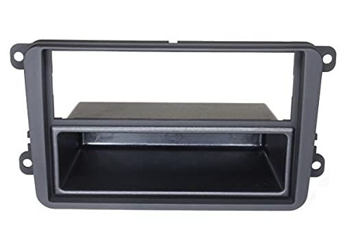 Audioproject A171 - Autoradio Radioblende Doppel DIN kompatibel für VW Golf 5 + 6 Touran Passat 3C C