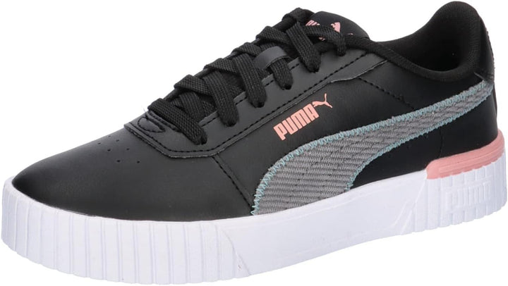 PUMA Mädchen Carina 2.0 Corduroy Jr Sneaker 37 EU Puma Black Cool Dark Grey Bold Blue Future Pink Pu