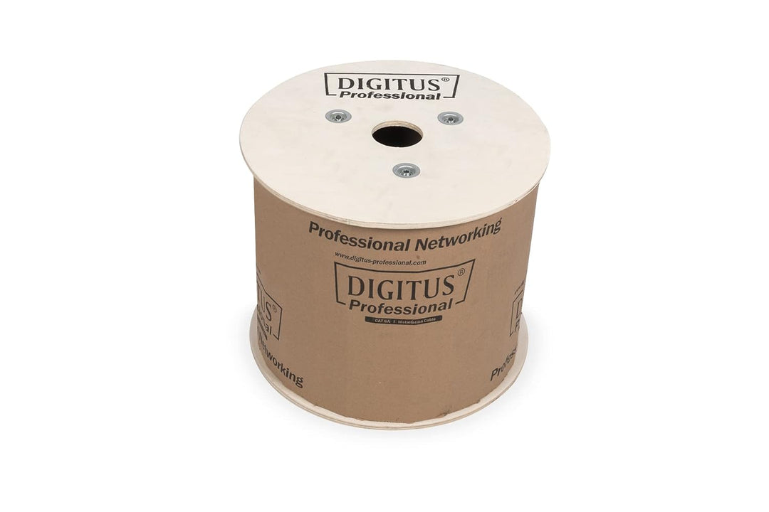 DIGITUS 500 m Cat 7 Netzwerkkabel - S-FTP (PiMF) Simplex - BauPVO Cca - LSZH Halogenfrei - 1200 MHz