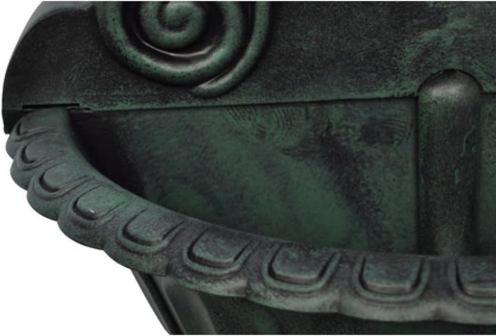 Springbrunnen Wand Brunnen Löwenkopf Wasserspeier Waschbecken Antik Nostalgie