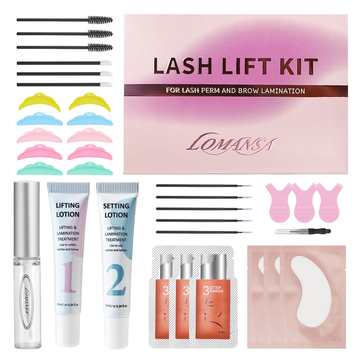 Wimpernlifting Set, Lash Lifting Set, Leicht zu Drückendes Tubendesign, Anfängerfreundlich, 15 Anwen