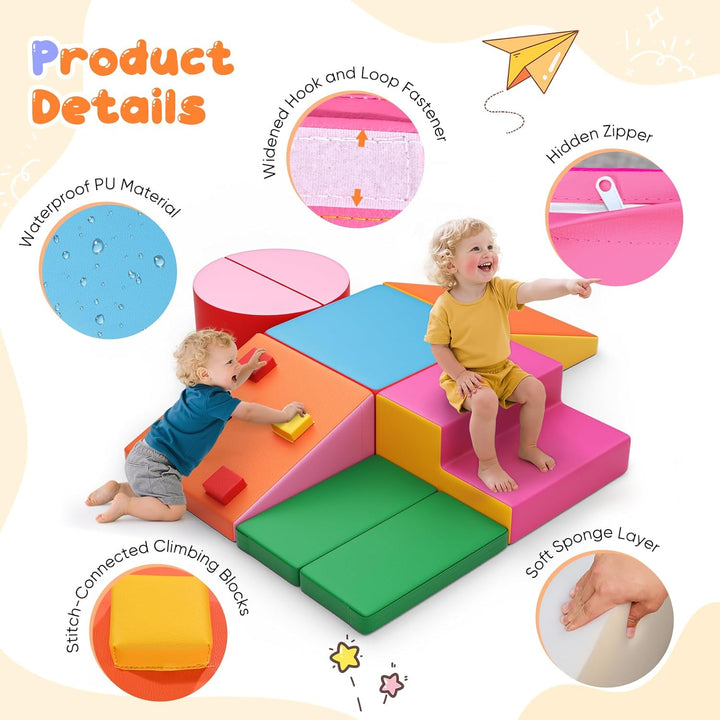 Kinder Schaumstoffbausteine, grosse Schaumstoffbausteine, Indoor-Kletterblöcke, Kinderklettergerüste