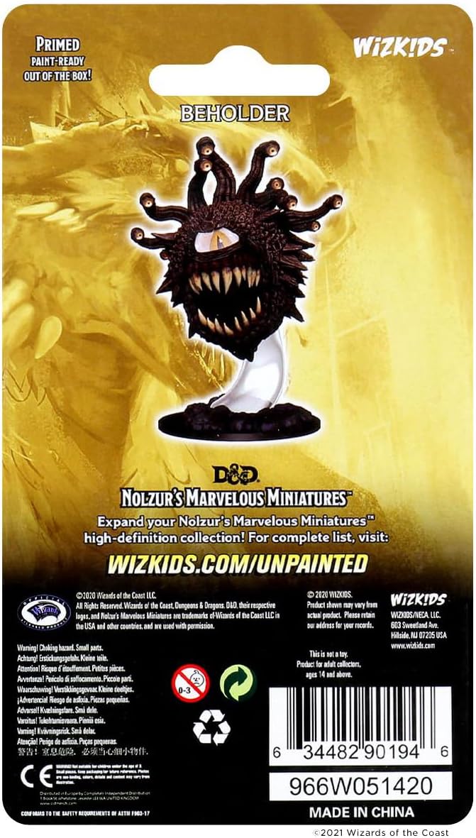 D&D Nolzur's Marvelous Miniatures - Beholder (6 Units)