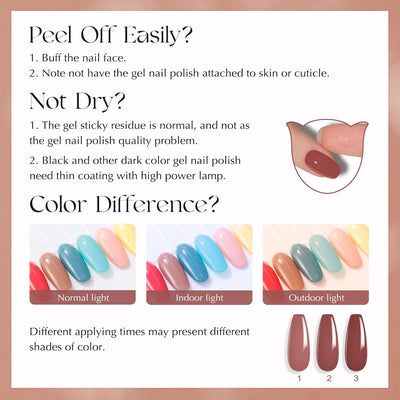 ROSALIND UV Nagellack Set, 35+3 Stück Gel Nagellack Shellac Nagellack Pastell Schwarz weiss Farbgel
