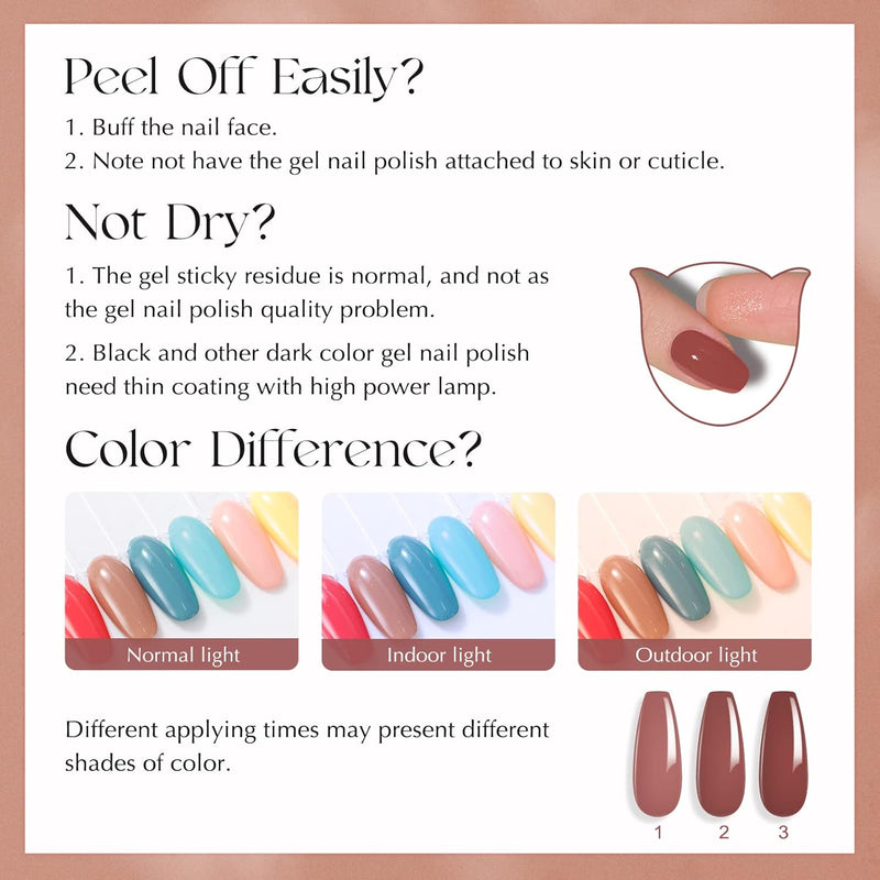 ROSALIND UV Nagellack Set, 35+3 Stück Gel Nagellack Shellac Nagellack Pastell Schwarz weiss Farbgel
