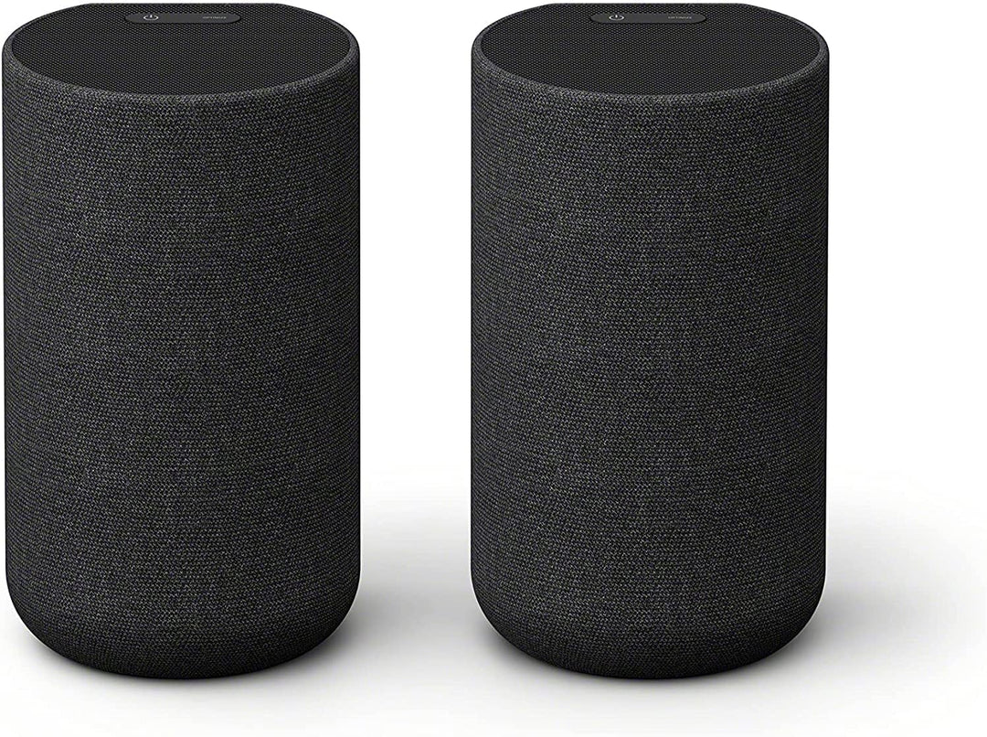 Sony SA-RS5 kabellose zweifache Rear-Lautsprecher mit integriertem Akku (180W Gesamtleitung), Schwar
