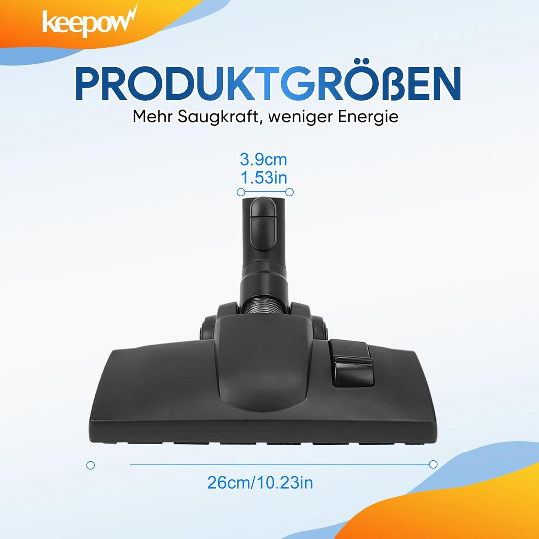 KEEPOW Ersatzteile Staubsauger für Miele S8340 l Bodendüsen mit hoher Saugleistung für Miele Staubsa