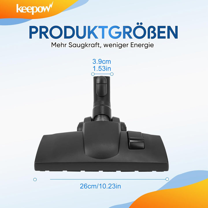 KEEPOW Ersatzteile Staubsauger für Miele S8340 l Bodendüsen mit hoher Saugleistung für Miele Staubsa