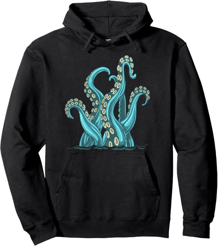 Kraken Sea Creatures Octopus Geschenk Pullover Hoodie