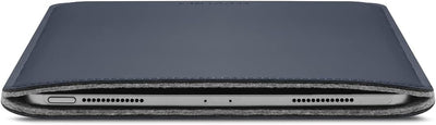 WOOLNUT Matte PU Sleeve Case Hülle Tasche für iPad Pro 11 und iPad Air 10,9 Zoll - Blau iPad Pro 11