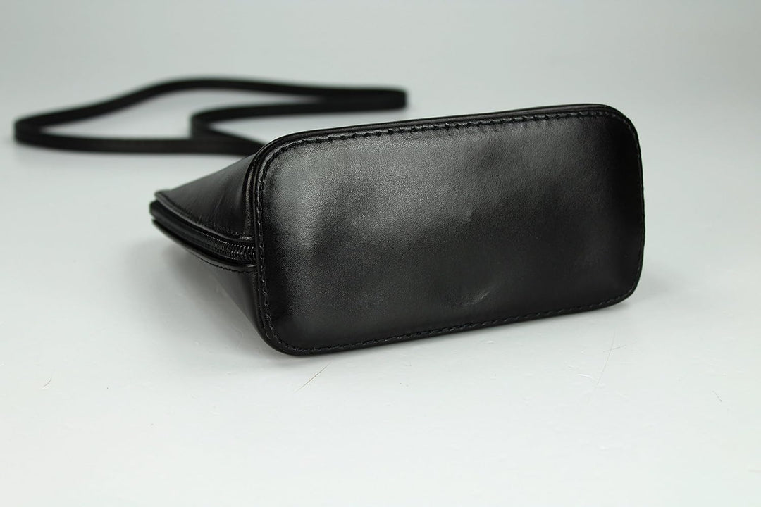 Belli italienische Ledertasche Damen Umhängetasche klein Handtasche Schultertasche Abendtasche in sc