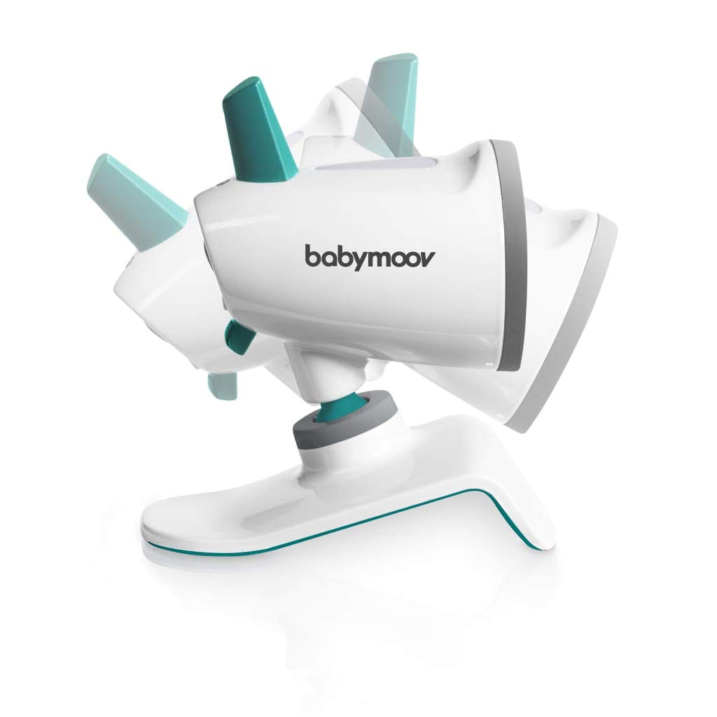 Babymoov YOO-Feel Video-Babyphone, 3,5 Zoll Touchscreen-Empfänger, Nachtsicht, 2-fach Zoom, Gegenspr