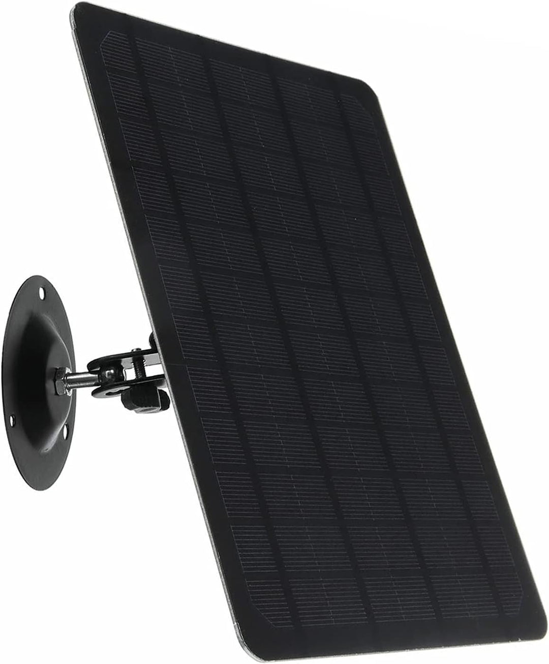 10W 5V Micro-USB-Solarpanel 2000mAh 360-Grad-Rotation Wasserdichte an der Wand befestigte Monokrista