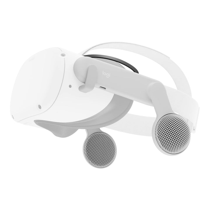 Logitech Chorus VR Off-Ear-Headset für Meta Quest 2, entwickelt für Gaming und VR-Fitness, leichtes,