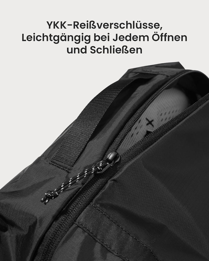 tomtoc Komprimierbarer Multifunktions-Schuhbeutel für Reisen, Aufbewahrung, Fitnessstudio, Geruchshe