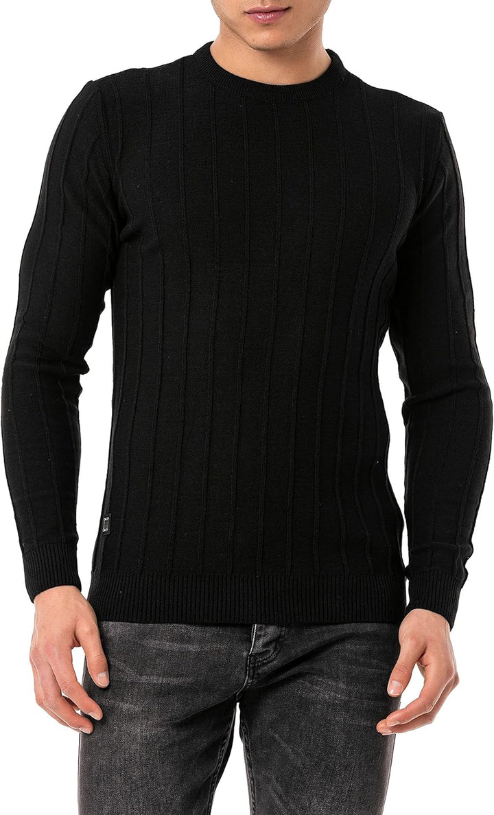 Red Bridge Herren Strickpullover Pullover L Schwarz, L Schwarz