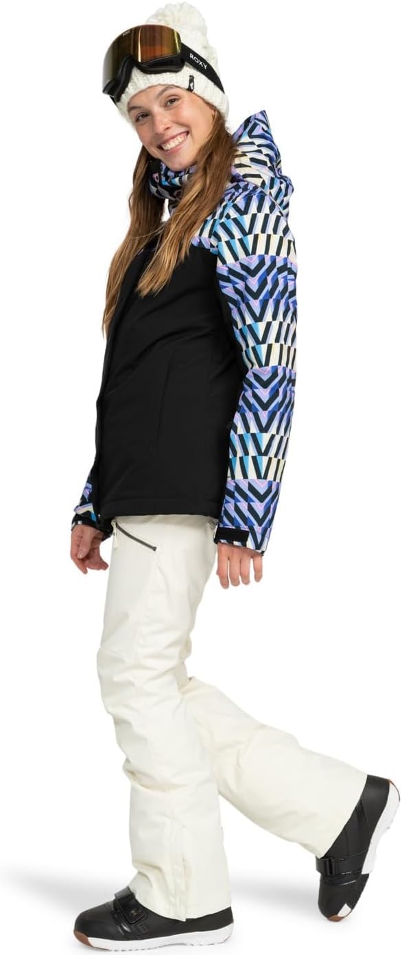 Roxy Damen Galaxy Jk Windjacke (1er Pack) XS Parchment Monique, XS Parchment Monique