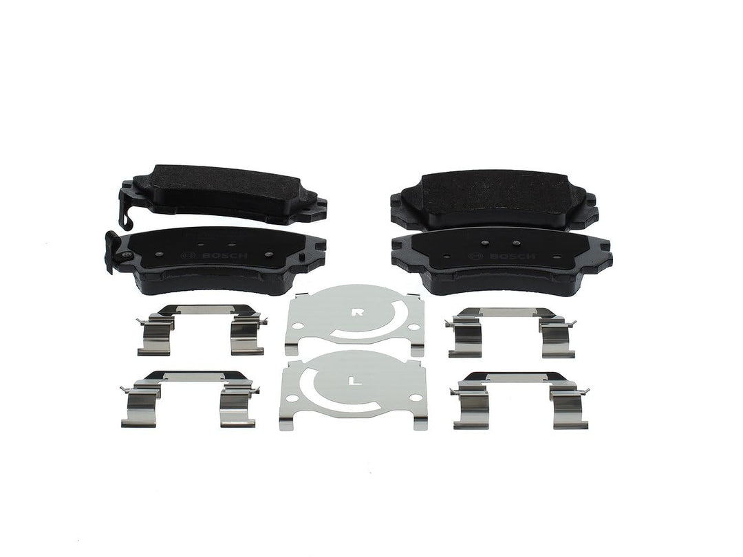 Bosch BP1187 Bremsbeläge - Vorderachse - ECE-R90 Zertifizierung - vier Bremsbeläge pro Set