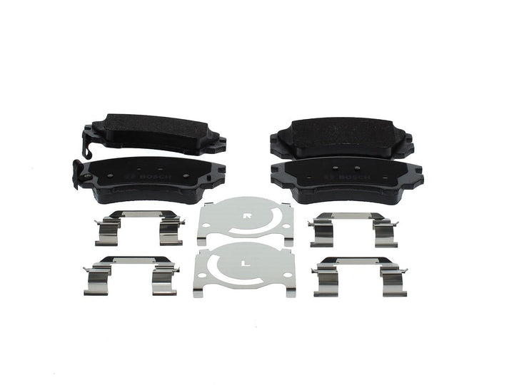 Bosch BP1187 Bremsbeläge - Vorderachse - ECE-R90 Zertifizierung - vier Bremsbeläge pro Set