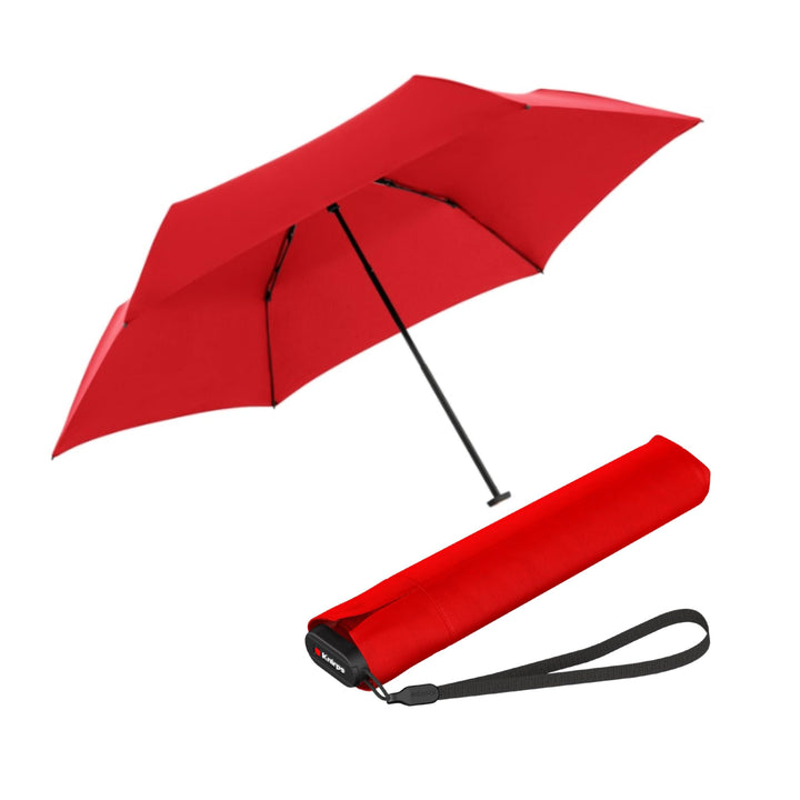 Knirps Taschenschirm Ultra US.050 Slim Manual – Ultra leicht und flach – Sturmfest – Windproof – 21