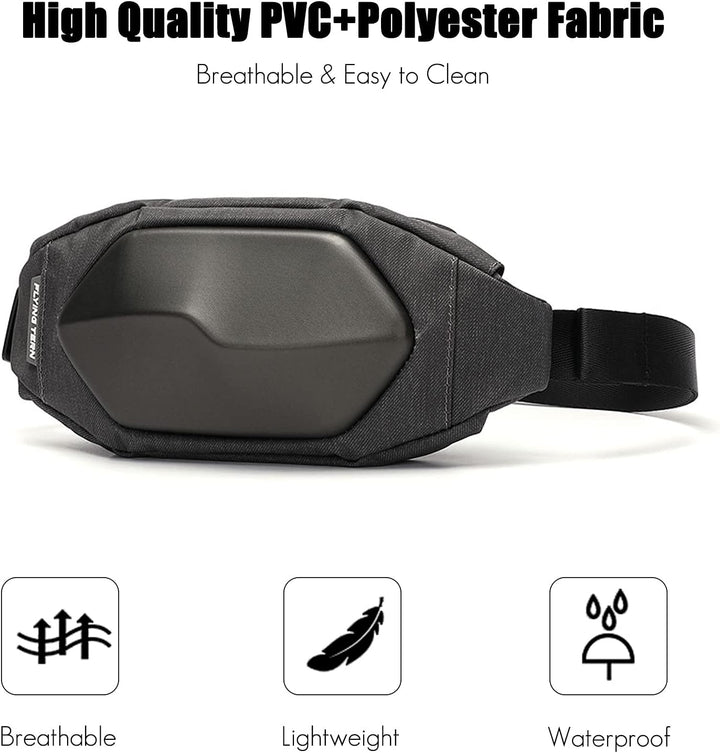 FANDARE Leicht Brusttasche Joggen Bauchtasche Gürteltasche Hüfttasche Sling Bag Schultertasche Umhän