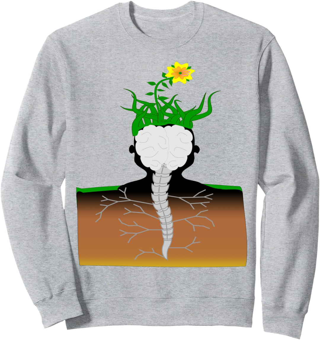 Gärtner-Gehirnkunst Sweatshirt