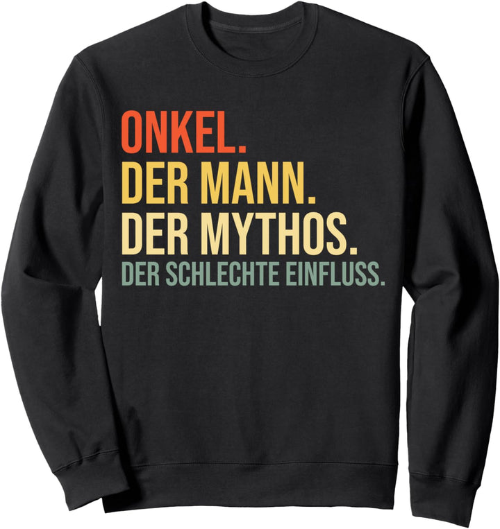 Beste Onkel Witzig Lustig Spruch Onkel Sweatshirt