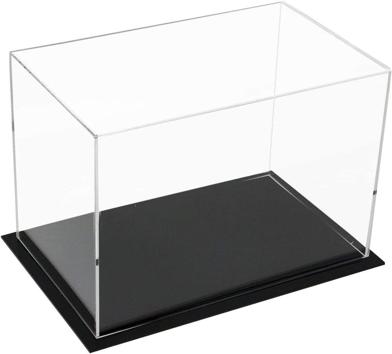 Transparente Acryl-Vitrine, zusammenbauen, Arbeitsplattenbox, Würfel, Organizer, Ständer, staubdicht