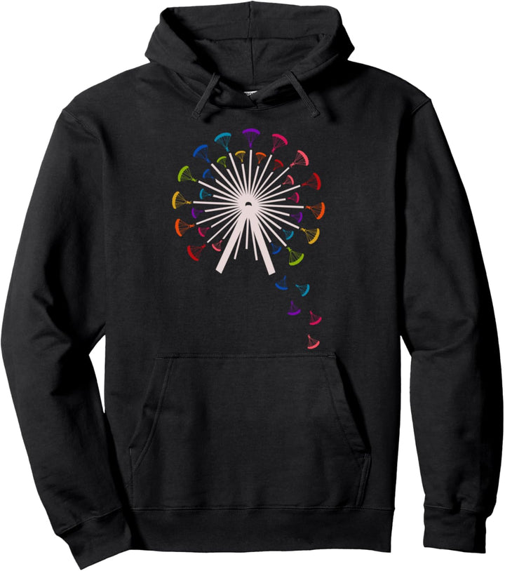 Buntes Riesenrad Paragliding Pullover Hoodie