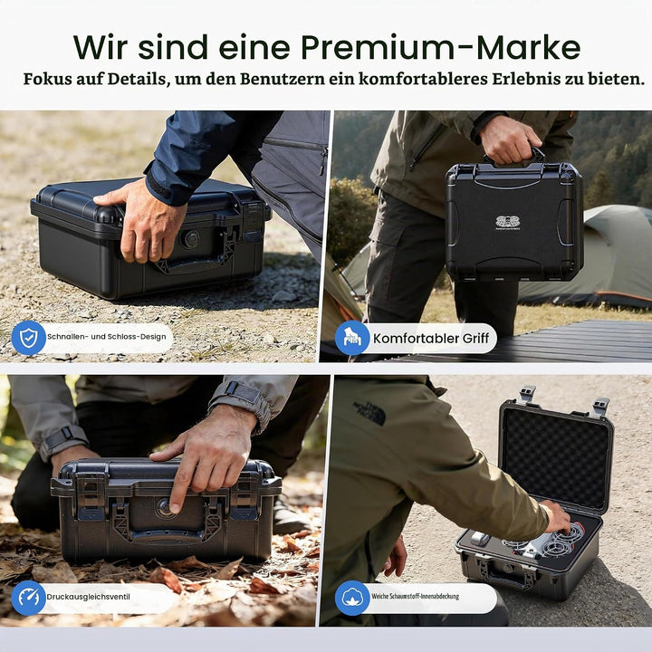 STARTRC Neo 2 Koffer,wasserdichte Hartschalen Tasche für DJI Neo 2 Fly More Combo Zubehör für RC-N C
