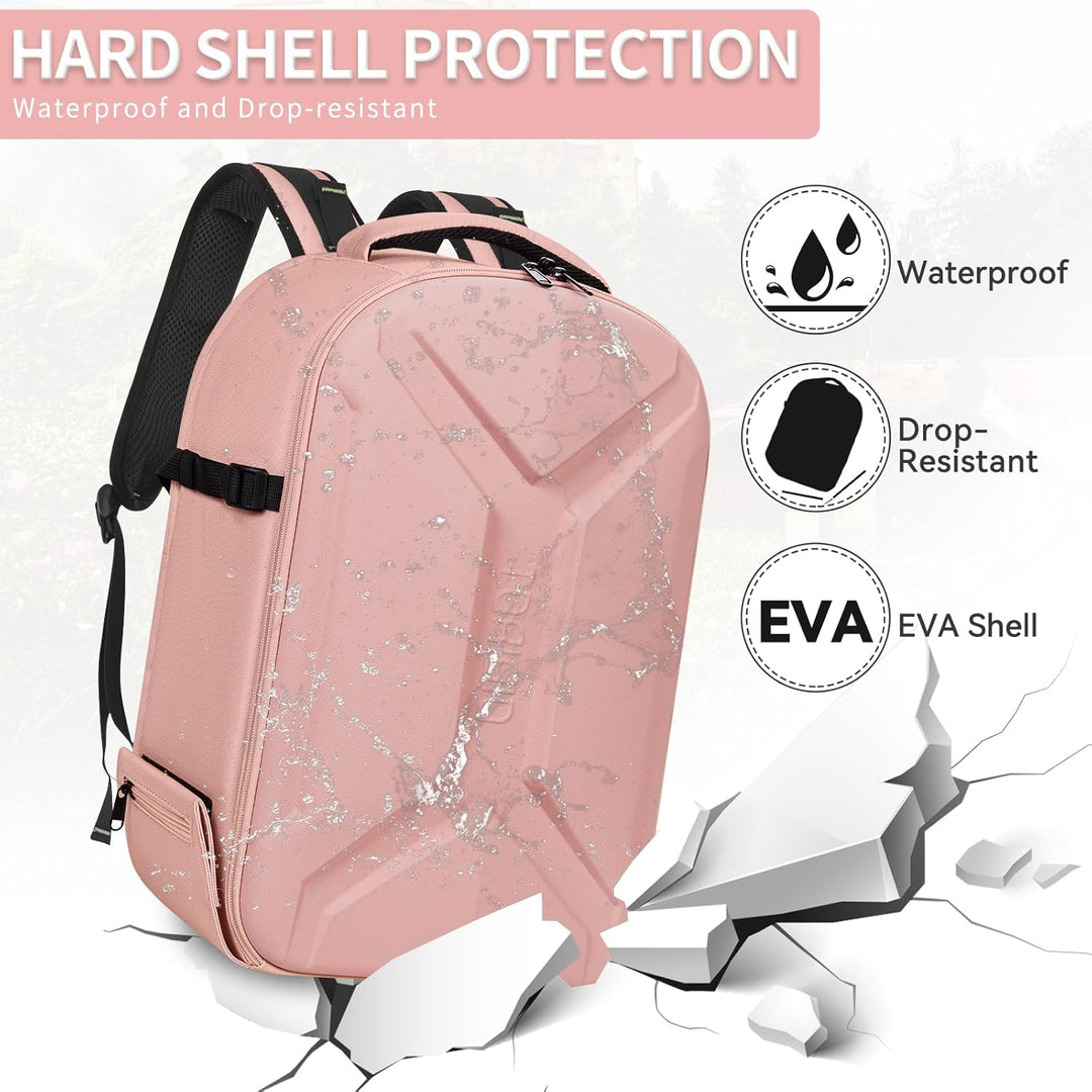 Hartschalen-Kamerarucksack, Fotografie-Kameratasche, wasserabweisend, stossfest, Kamerarucksack mit