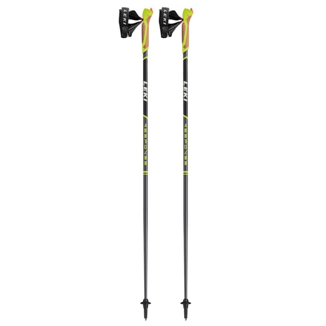 Leki Response Walkingstöcke, 100CM 115cm anthrazit-schwarz-grün, 115cm anthrazit-schwarz-grün