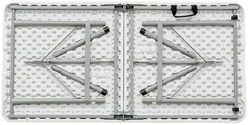 HOMELUX 710090 Klapptisch, Kunstharz, 122 x 61 x 74 cm