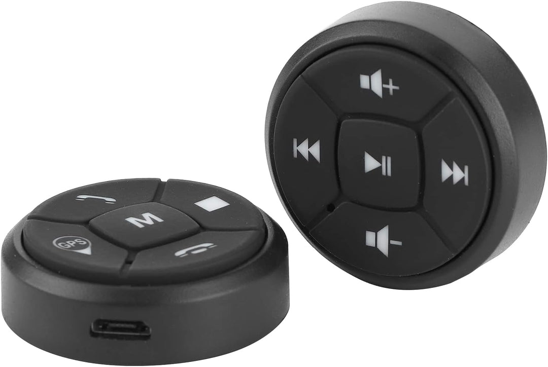Lenkradfernbedienung, Kabellose Medientaste, Auto-Audio-Lenkrad-Musikwiedergabe-Fernbedienung für An