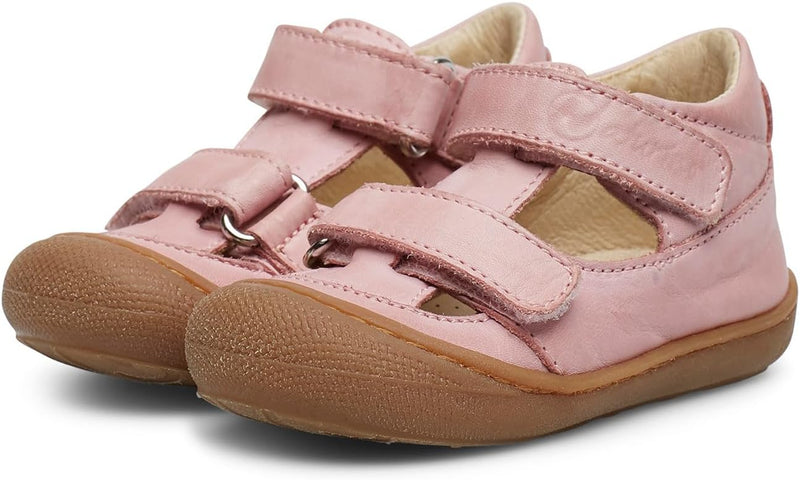 Naturino Baby-Mädchen Puffy Halbgeschlossene Sandalen 19 EU Rosa, 19 EU Rosa