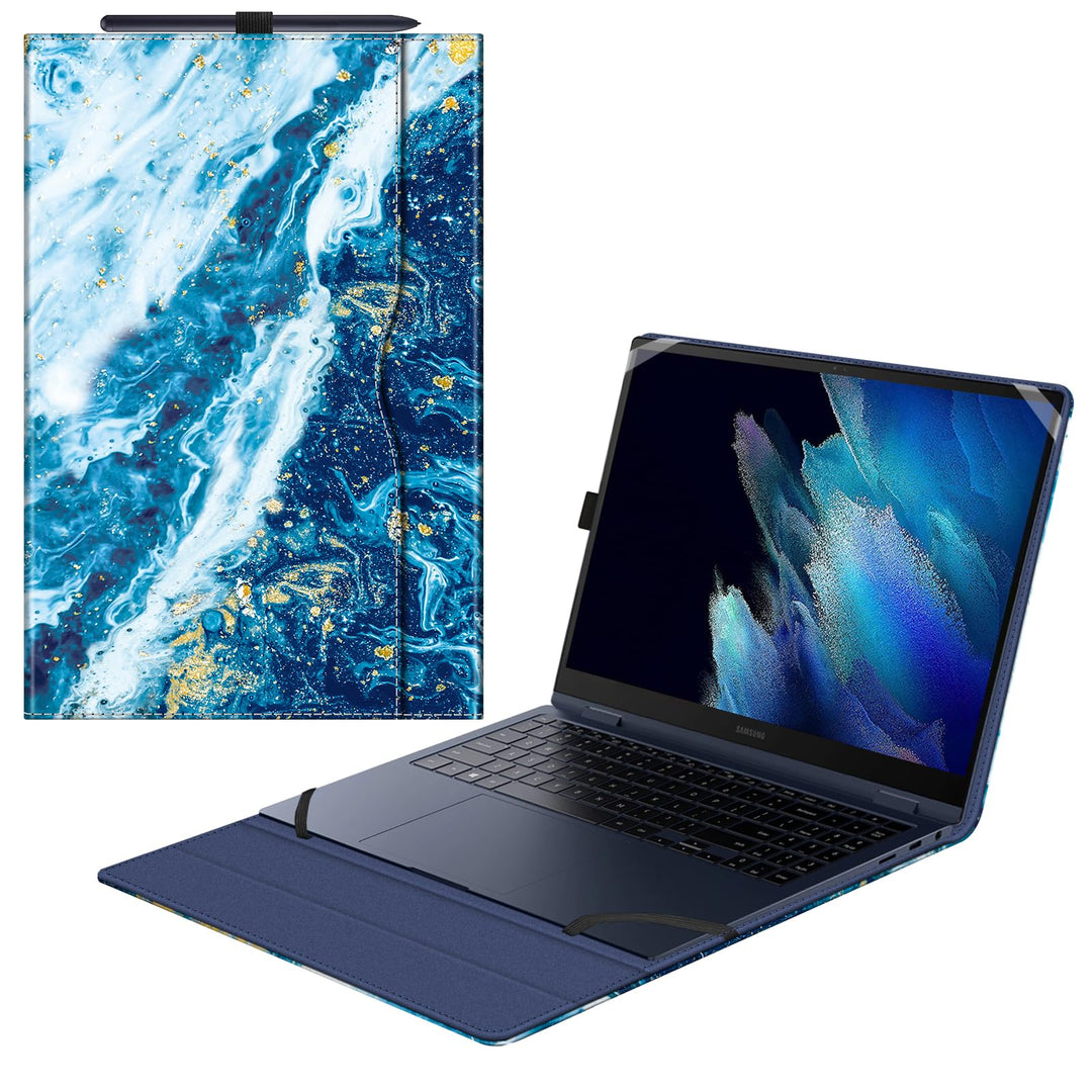 Fintie Hülle für 15.6 Zoll Samsung Galaxy Book 3 360 /Galaxy Book 2 Pro 360 /Galaxy Book 2 Pro/Galax