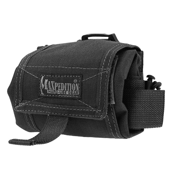 Maxpedition Faltbeutel Mega Rollypoly Schwarz, Schwarz