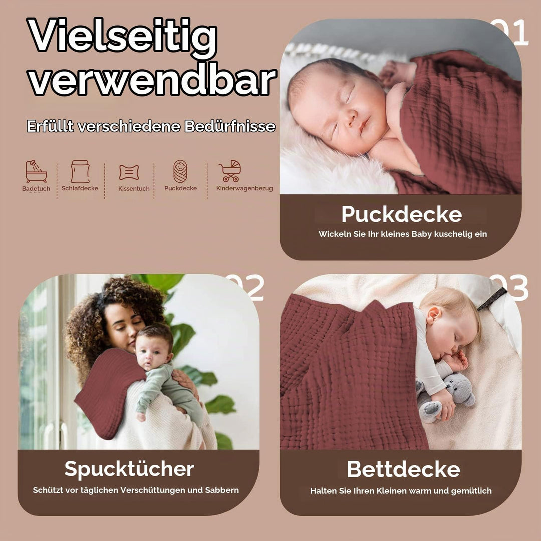 Baby Handtuch Mit Kapuze, Kapuzenhandtuch, Decke Und Badetuch Neugeborene MäDchen &amp; Jungen, Erstauss