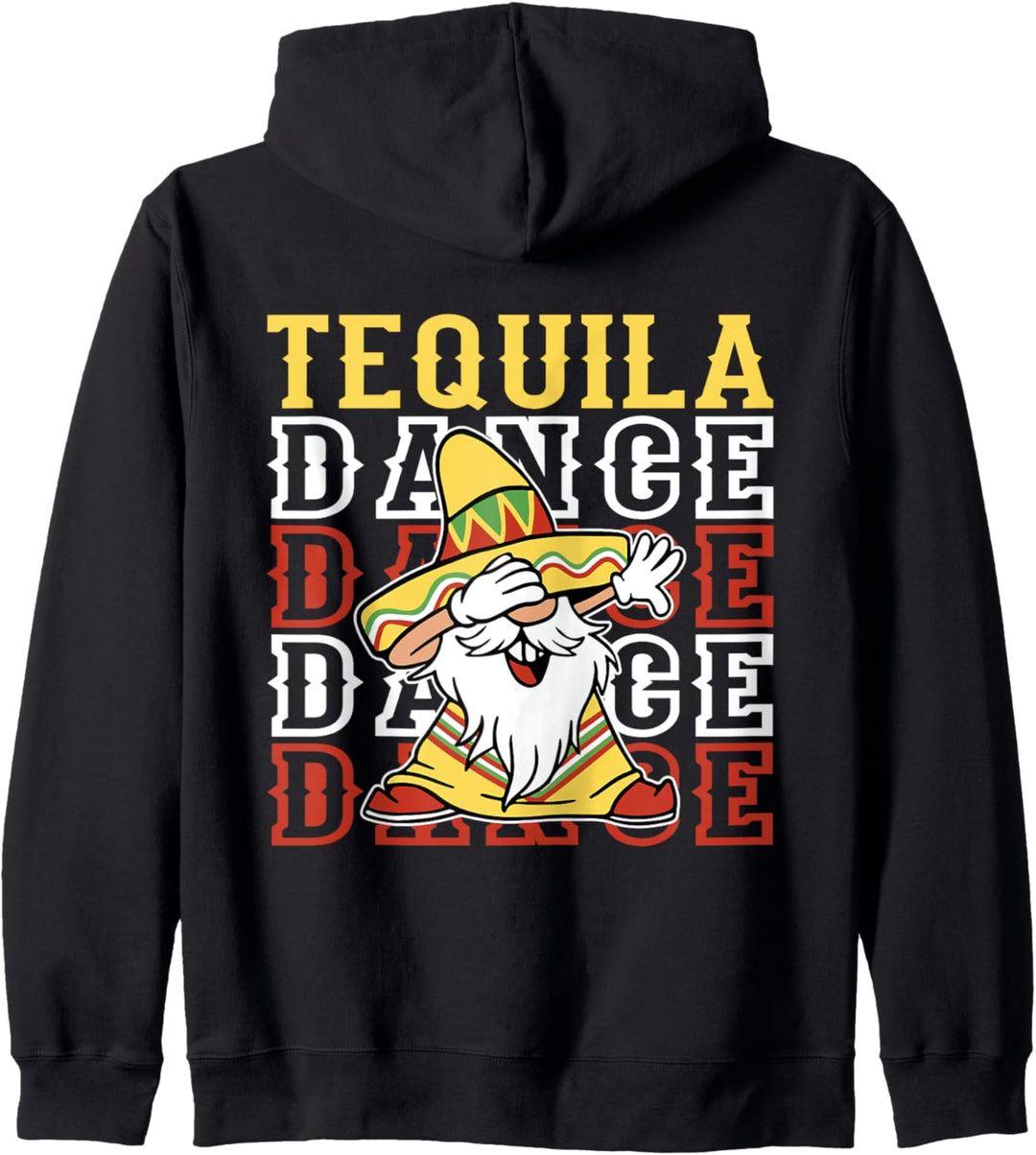 Mexikanischer Urlaub Poncho Tequila Tanz Dabbing Mexikanisch Kapuzenjacke