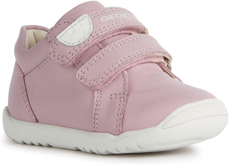 Geox Mädchen B Macchia Girl First Walker Shoe 23 EU Rose, 23 EU Rose