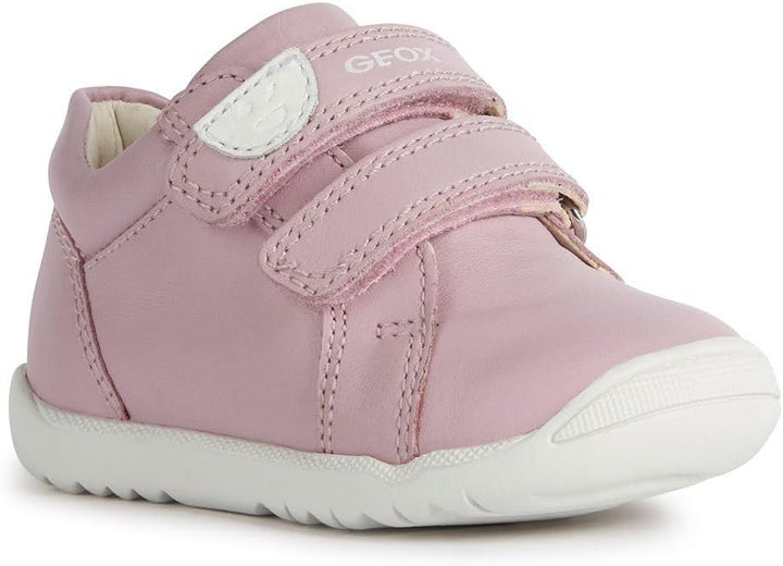 Geox Mädchen B Macchia Girl First Walker Shoe 23 EU Rose, 23 EU Rose