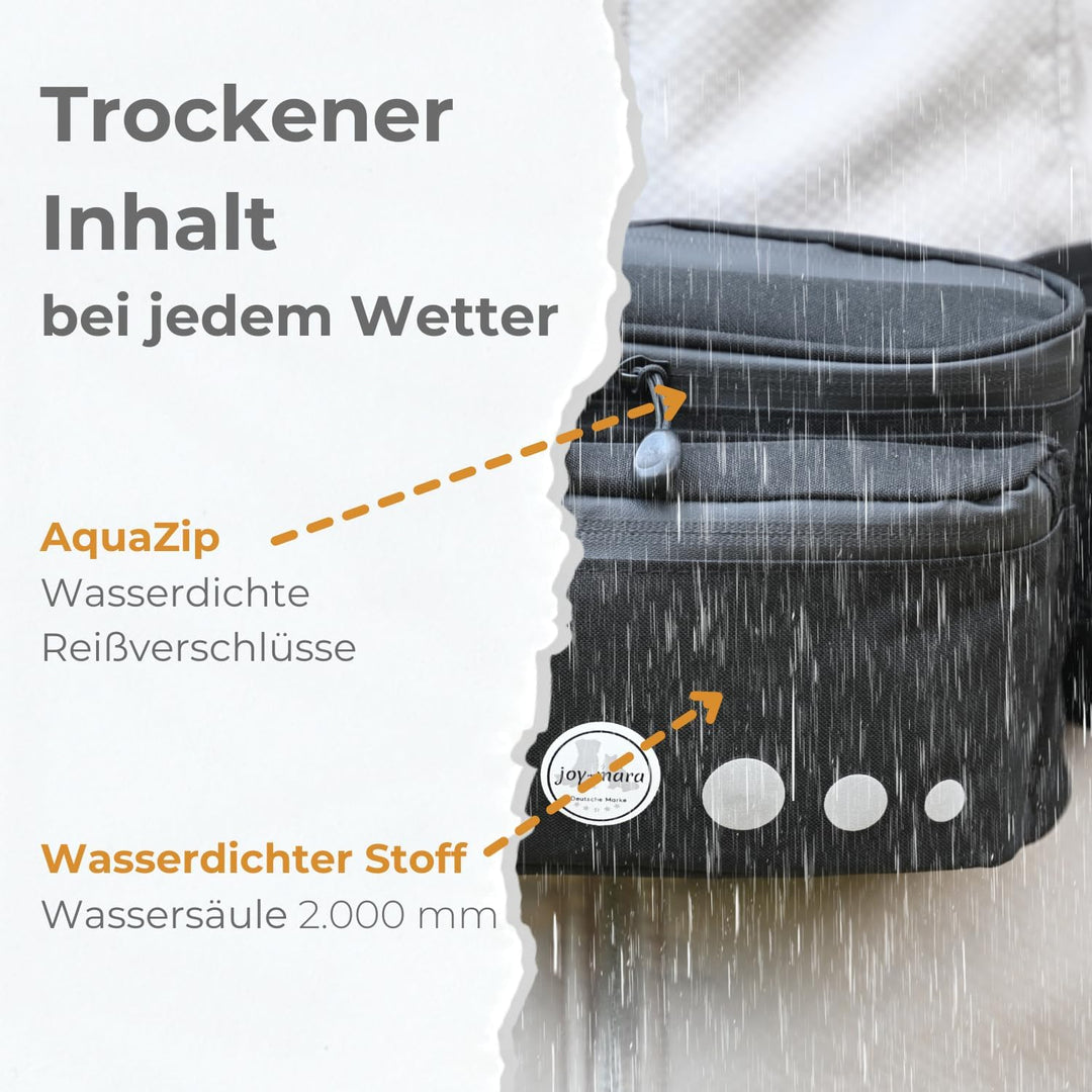 Leckerlitasche für Hunde - wasserdichte Hunde Leckerlitasche & Bauchtasche Hundetraining, Gassi Tasc
