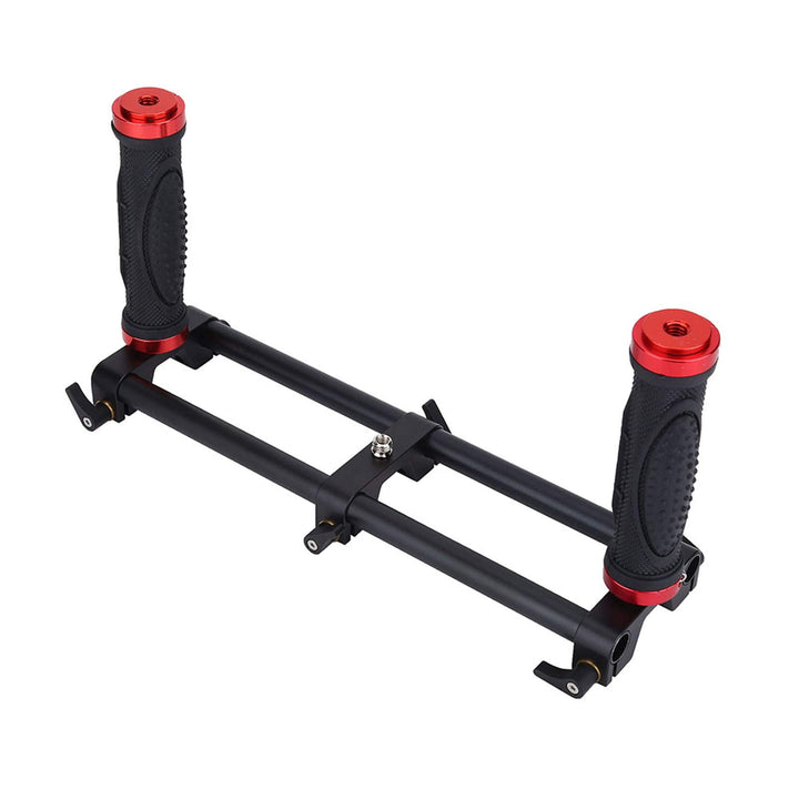 Kamerastabilisator Kamera Dual Grip Extender Griff Gimbal Stabilizer Rig Zubehör für Zhiyun Feiyu