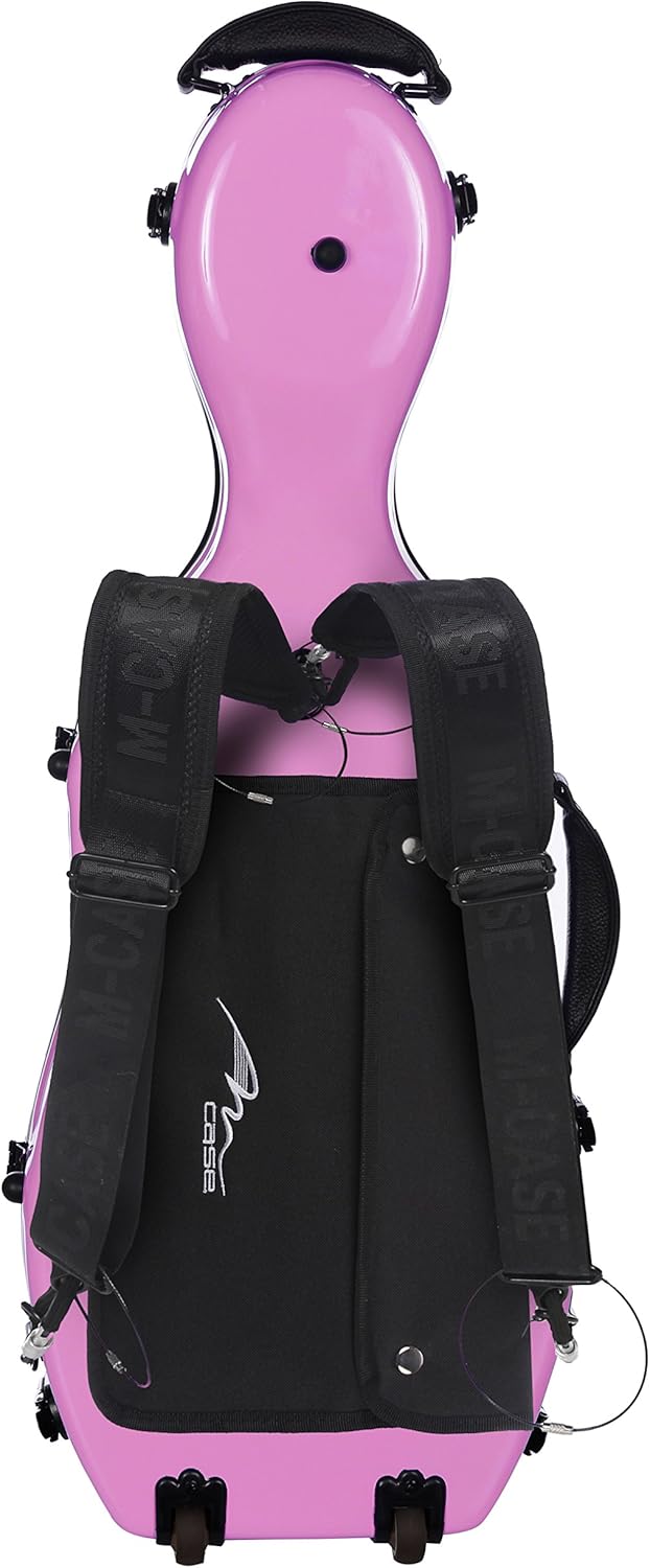 Bratschenkoffer Glasfaser Ultra Light 38-43 cm rosa M-Case