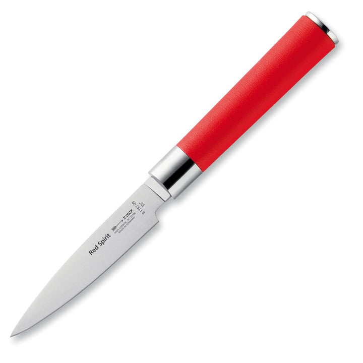 F. Dick Officemesser, Red Spirit (Messer mit Klinge 9 cm, X55CrMo14 Stahl, nichtrostend, 56° HRC) 81