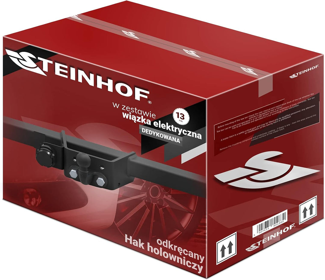 NEU Anhängerkupplung AHK Steinhof starr für VW Crafter II Kasten/Bus 11.2016- mit 13-polig Fahrzeugs