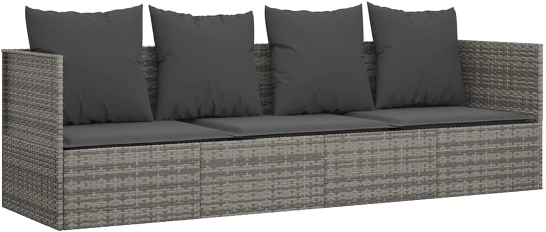 Tidyard Sonnenliege Gartenliege Gartensofa Gartenbett Relaxliege Freizeitliege Rattanliege Outdoor L