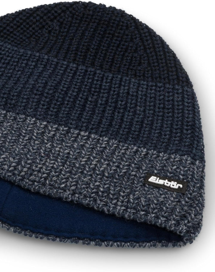 Eisbär Mütze Damen & Herren Caris - Merino Strickmütze Unisex mit Fleece schützt vor Kälte und Wind