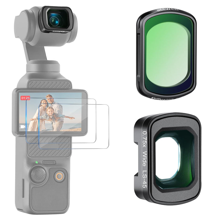 NEEWER Black Diffusion 1/4 Filter für einen filmischen Nebeleffekt mit 108° Weitwinkelobjektiv und D