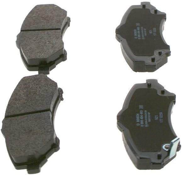 Bosch BP1414 Bremsbeläge - Vorderachse - ECE-R90 Zertifizierung - vier Bremsbeläge pro Set